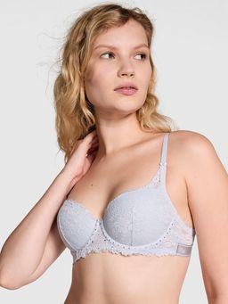Victoria's Secret - PINK Wink Lightly Lined Balconette Bra Blue