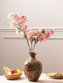 Pure Home + Living - Light Purple Bougainvillea Artificial Flower Stem - Single