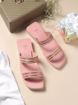 Yoho - Women Peach Comfortable & Stylish Everyday Sandals