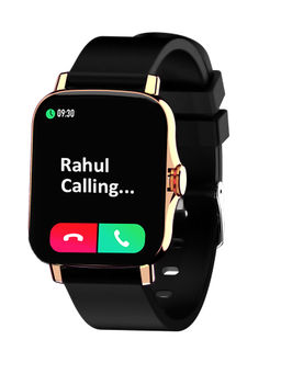 PA Maxima - Max Pro X6 Bluetooth Calling Smartwatch with, 1.7" Display of 400 Nits & SpO2 Black