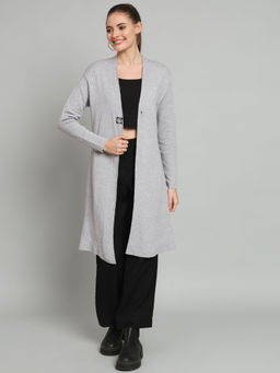 BROOWL - Womens Longline Cardigan