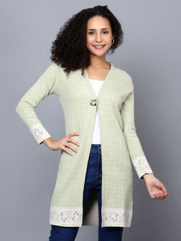 BROOWL - Womens Longline Cardigan