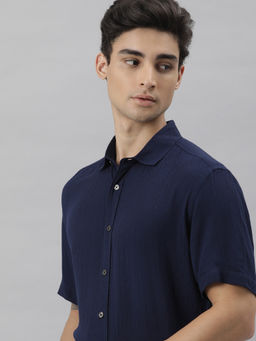 Rare Rabbit - Jenny Navy Casual Shirt