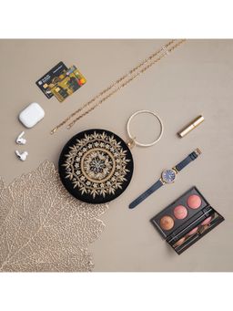 THE TAN CLAN - Ifrah Hand Embroidered Clutch