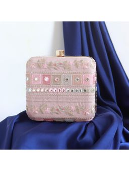 THE TAN CLAN - Phulwaari Floral Box Clutch