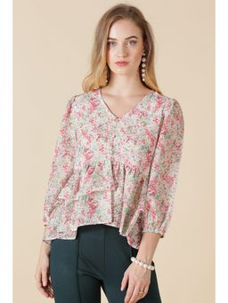 Gipsy - Pink Georgette Top