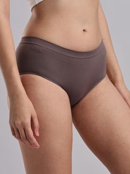 Calvin Klein - Womens Brown Solid Panty