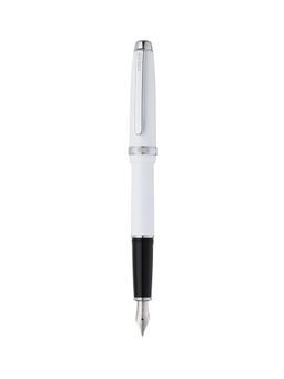 Cross - Lume Porcelain White with Chrome Appointments Fountain Pen