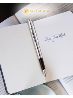 Cross - Foundry Polished Chrome with Chrome Appointments Fountain Pen