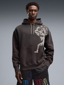 Puma - Memory Lane Fleece Relaxed Mens Basketball Hoodie