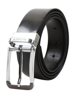 Bulchee - Men's Black & Brown Reversible Prong Belt (L)