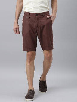 Rare Rabbit - Camer Maroon Shorts