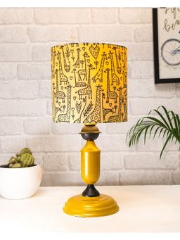 Homesake - Murphy Golden Table Lamp Savannah Shade