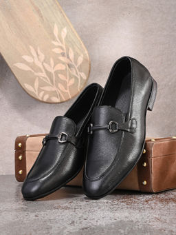 EGOSS - Rover Premium Genuine Leather Formal Loafers Black