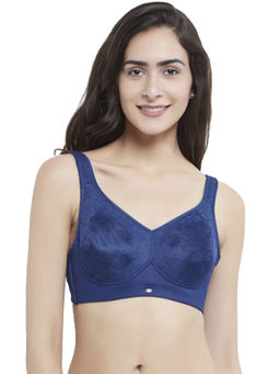 SOIE - Minimizer Full Coverage Non Wired Bra Estate-Blue