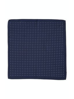 Van Heusen - Men Navy Blue Printed Formal Pocket Square