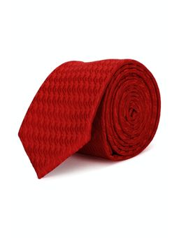 Peter England - Men Red Printed Tie