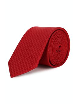 Peter England - Men Red Printed Tie