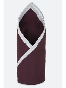 Louis Philippe - Men Brown Solid Formal Pocket Square