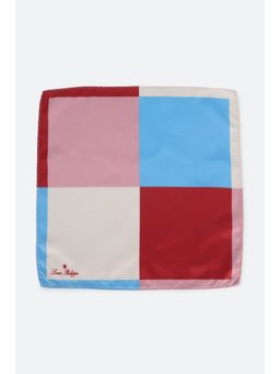 Louis Philippe - Men Multi-Color Colorblock Formal Pocket Square