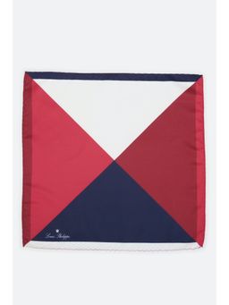 Louis Philippe - Men Multi-Color Colorblock Party Pocket Square