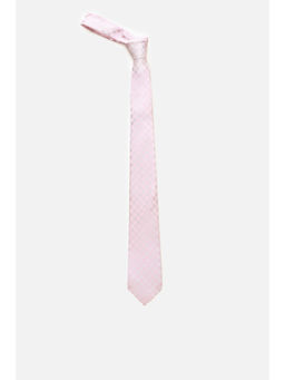 Peter England - Men Pink Check Tie