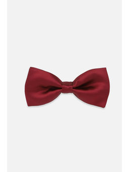 Van Heusen - Men Maroon Solid Party Bow Tie