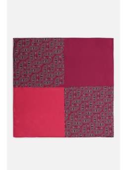 Van Heusen - Men Maroon Printed Pocket Square