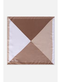 Louis Philippe - Men Multi-Color Colorblock Formal Pocket Square