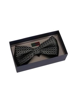 Peter England - Men Black Printed Bow Tie