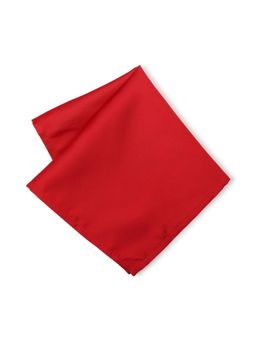 Peter England - Men Red Solid Formal Pocket Square