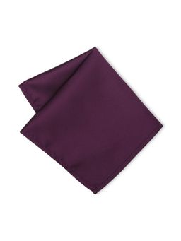 Peter England - Men Purple Solid Formal Pocket Square
