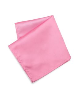 Peter England - Men Pink Solid Formal Pocket Square