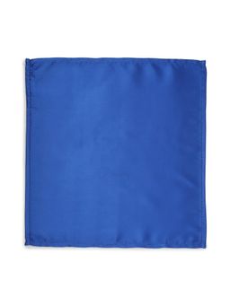 Peter England - Men Blue Solid Formal Pocket Square