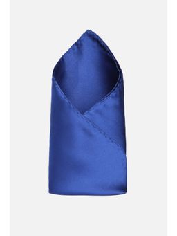 Peter England - Men Blue Solid Formal Pocket Square
