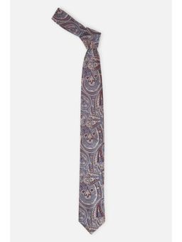 Peter England - Men Blue Embroidered Tie