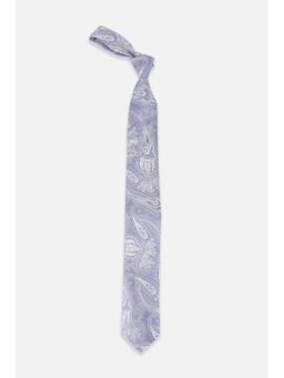 Peter England - Men Blue Embroidered Tie