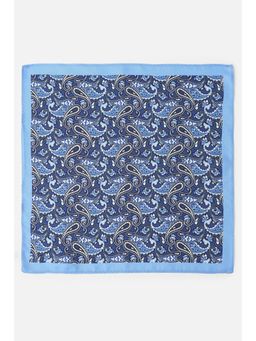 Van Heusen - Men Blue Printed Casual Pocket Square