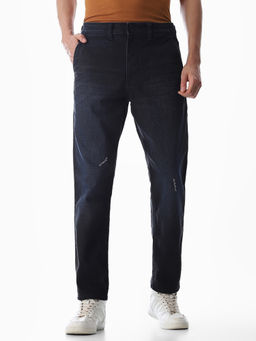 Jack & Jones - Men Anti Fit Navy Blue Jeans