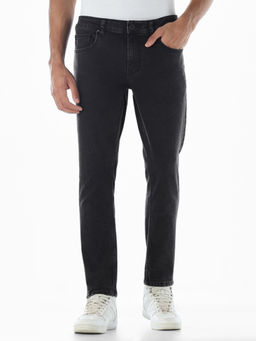 Jack & Jones - Men Slim Fit Black Jeans