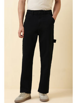 Allen Solly - Men Black Dark Wash Jeans