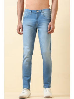 Allen Solly - Men Light Blue Light Wash Jeans