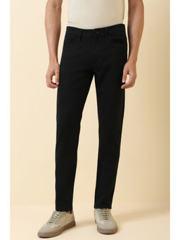 Allen Solly - Men Black Dark Wash Jeans