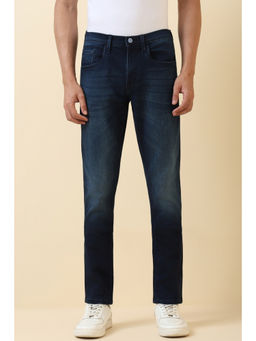 Allen Solly - Men Navy Blue Dark Wash Jeans