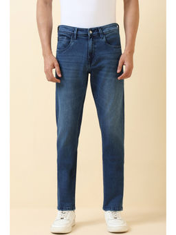 Allen Solly - Men Blue Mid Wash Jeans