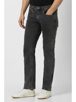 Peter England - Men Grey Light Wash Jeans
