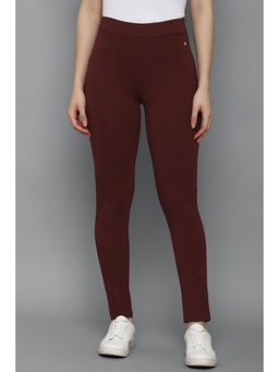 Allen Solly - Maroon Jeggings