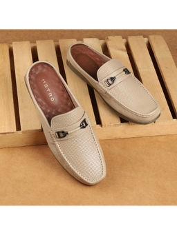 Metro - Men Beige Casual - Mules