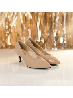 Metro - Women Beige Pumps Heels