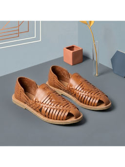 Mochi - Women Tan Casual Sandals